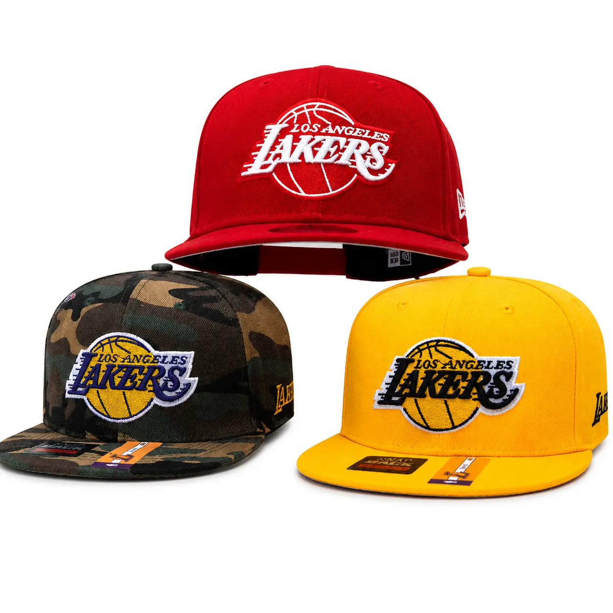 NBA Los Angeles Lakers Flat Bill Snapback Baseball Cap