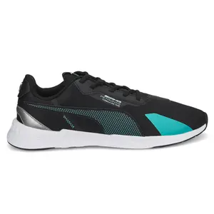 PUMA Mens Mercedes Amg Petronas F1 Tiburion Lace Up Sneakers Shoes Casual - Black, Blue PUMA Mens Mercedes Amg Petronas F1 Tiburion Lace Up Sneakers Shoes Casual - Black, Blue