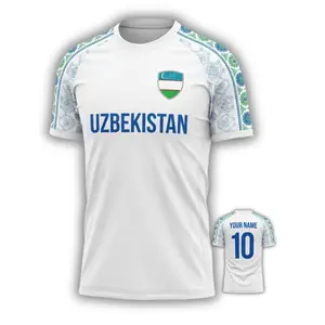 Uzbekistan WC 2026 Jersey Custom Name Number Football Shirt Fan