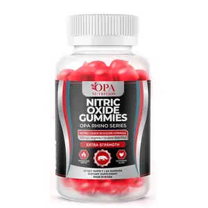 OPA Rhino Nitric Oxide Circulation Support Gummies – Energy & Endurance Boost – 30sv