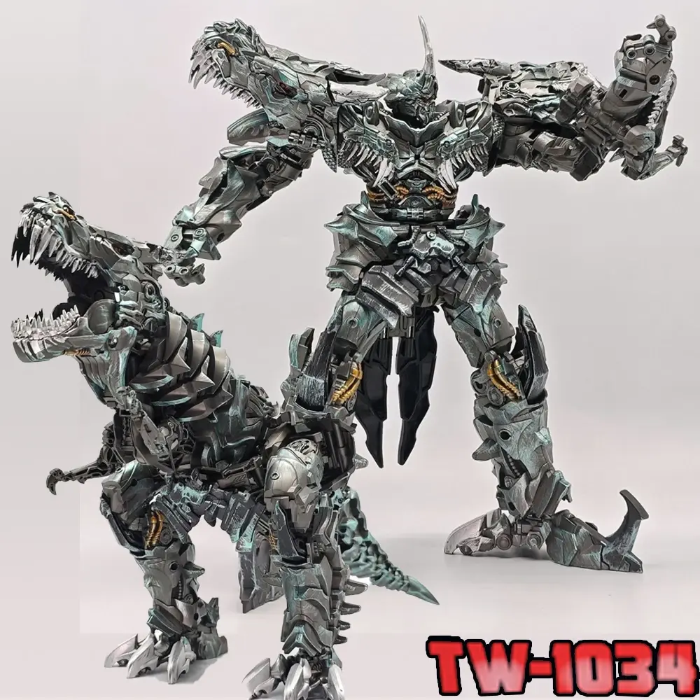 Transformation Toy BAIWEI Grimlock TW1034 Dinosaur Leader OP Commander KO SS07 SS44 Action Figure Deformation Robot Anime Model