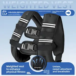 Weighted Vest Fitness Equipment Aerobic Training Unisex Running Physical Exercise Weighted Vest Sand Vest