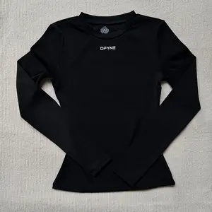 DFYNE Women's Long Sleeve Top – Comfortable Multi-Color Workout, Yoga & Gym Activewear