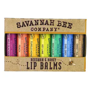 Savannah Bee Company Beeswax & Honey Lip Balms 7pc 7pc