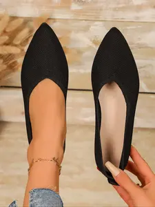 Women's Flat Single Shoes, Fashion Casual Comfortable Home Shoes, Stylish and Cozy Footwear for Everyday Wear, Perfect for Relaxing at Home
