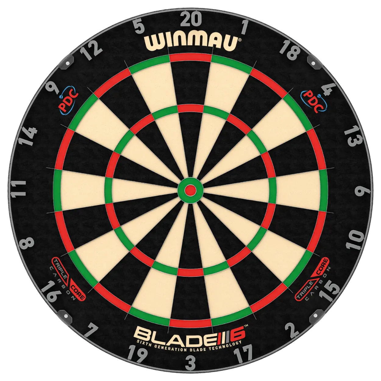 Winmau Blade 6 Triple Core Dartboard Winmau Blade 6 Triple Core Dartboard