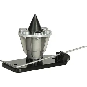 Wall Mount Blade Balancer Replace 339075B 42-047 Lawn Mower Blade Balancer (Black)