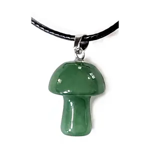 Prosperity mushroom necklace