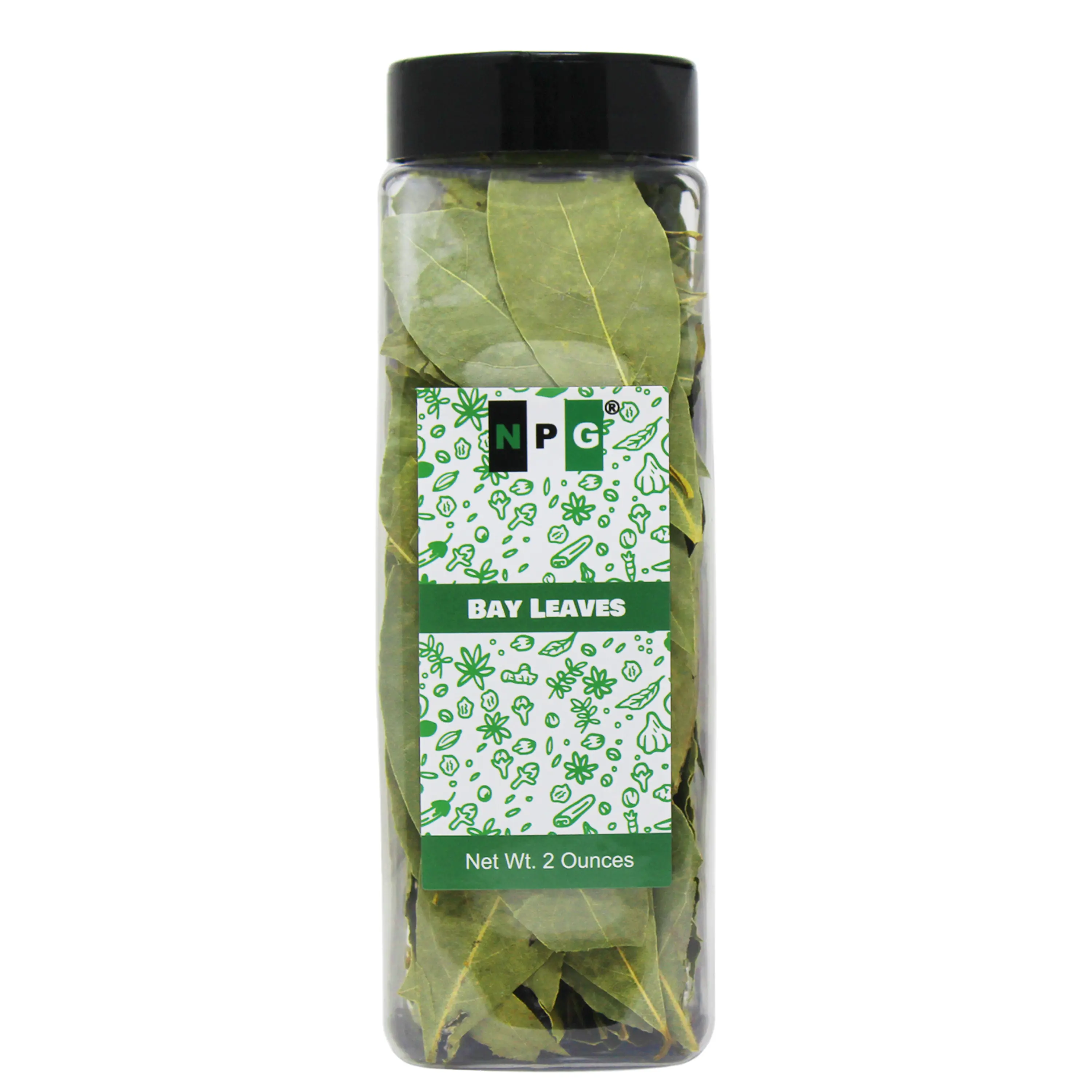 NPG Whole Bay Leaves 2 Ounces, Whole Bay Leaf Dried, Gluten Free Raw Non-irradiated & Non-GMO, Bay Laurel Leaves Spice Pair Well in Stew, Soup, Sauce.
