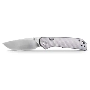 Vosteed Marten, Pocket knife with Clip for Outdoor Camping -  Top Liner Lock EDC Knife with 2.98" 154CM Blade and Aluminum Handle) - A1601