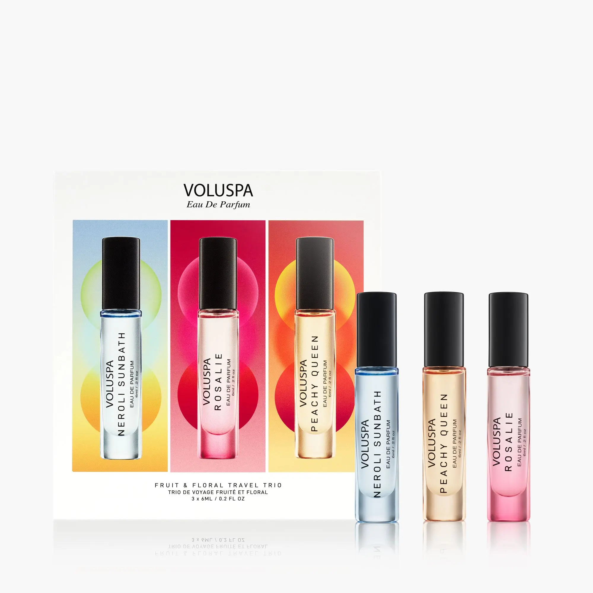 Fruit & Floral 3-Piece Eau De Parfum Gift Set - Perfume Travel Set for On-the-Go Scent Needs, Scent Set