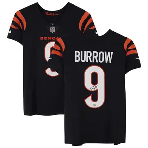 Joe Burrow Autographed Bengals Black Nike Elite Authentic Jersey Fanatics