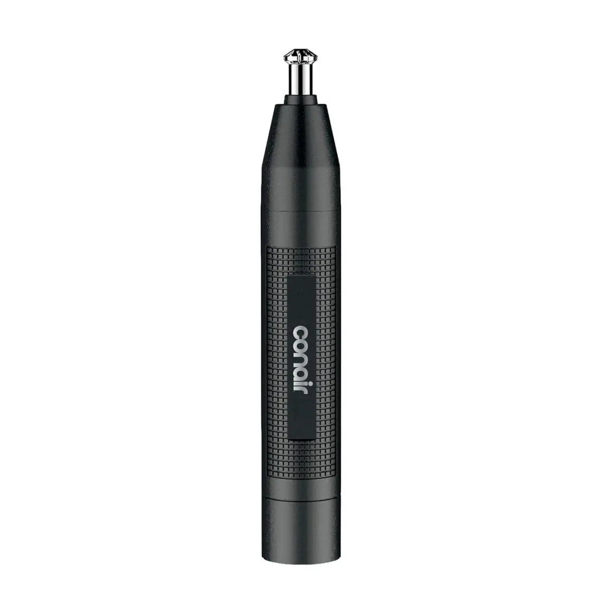 ConairMAN Cordless Ear and Nose Hair Trimmer for Men, 360° Bevel Blade, No-Pulling Design, Long-Life Battery, Washable Trimming Attachment, Storage Bag (Suitable for Brow Grooming)