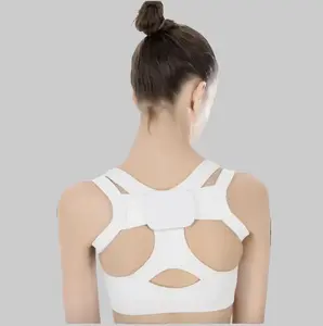 Posture Corrector Back Brace - Adjustable Support for Neck Shoulder Spine Pain Relief - Improves Posture for Women Men