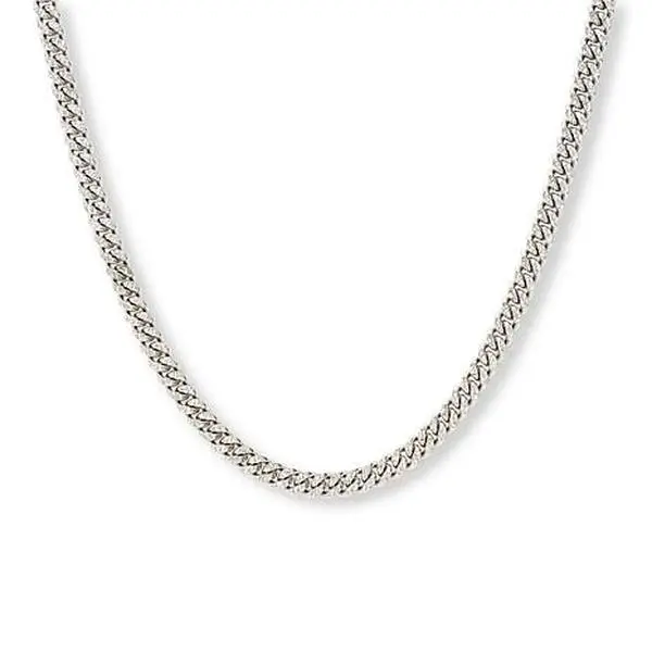 Bellezza Bronze Goldtone Cuban Link 18" Necklace