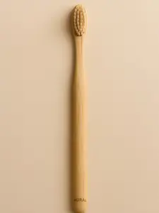 AURAL Premium Natural Bamboo Toothbrush | Gentle on Gums & Plastic-Free
