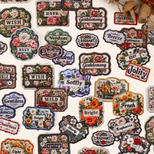 Paper Ink 25 Batch 12-5 Patch Series Sticker Pack, High-Quality Paper Ink Supplies, Durable & Versatile Design, Perfect for Office Use