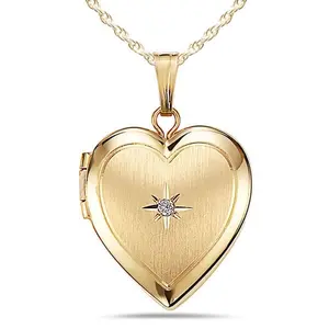 Necklace Heart Photo Locket Daily Necklace Heart Photo Locket Daily