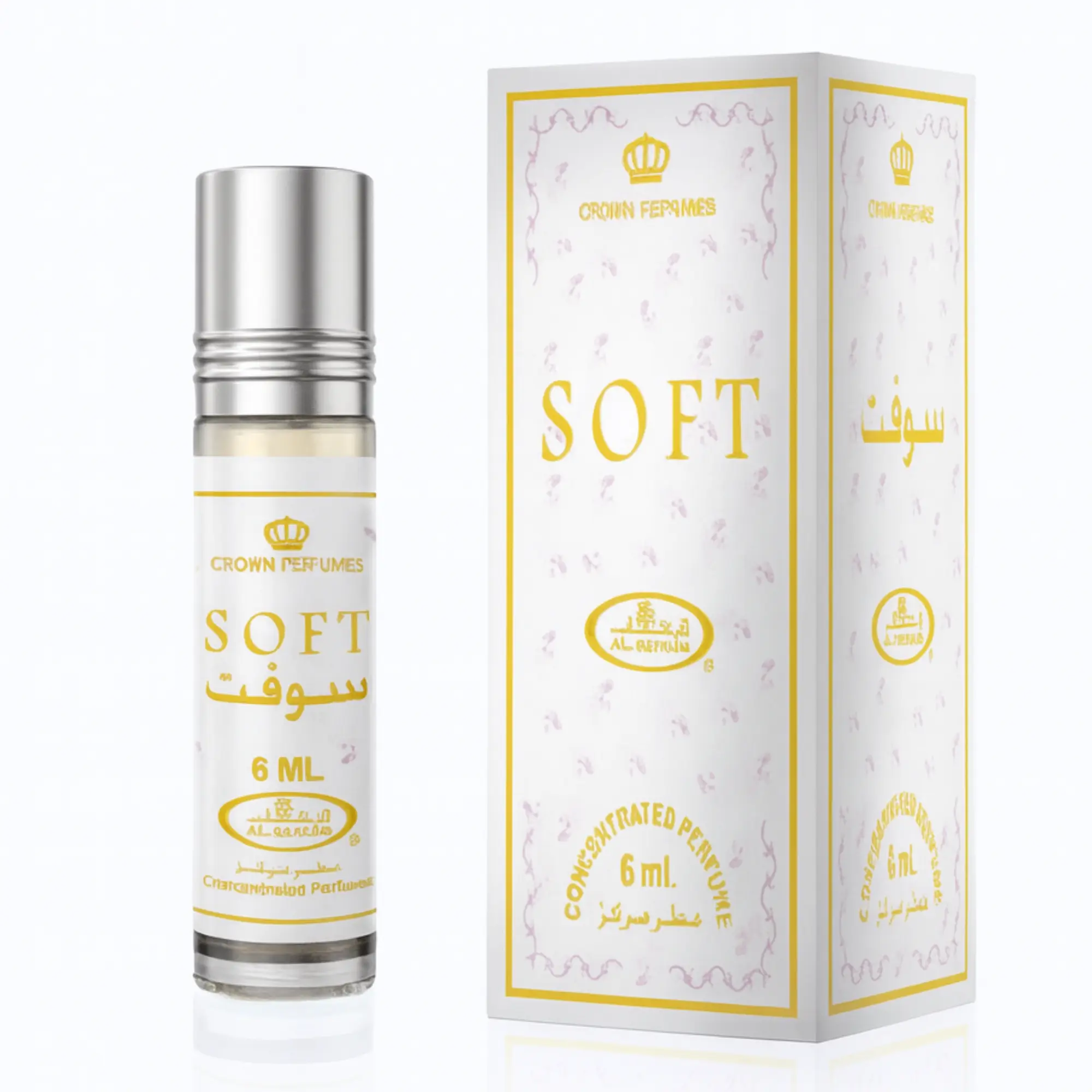 Al Rehab Marshmallow Choco Musk Unisex Fragrance Roll-On Perfume Oil (6ml/0.2 Fl Oz) - Long-Lasting Scent - Compact Travel-Size for Daily Wear