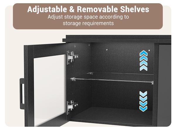 【2 Packages Shipping】oneinmil 70" Floating TV Stand with 36" Electric Fireplace, High Gloss Finish Wall Mounted Fireplace Entertainment Center with Storage for TVs Up to 80", Black TV Stand and Black Fireplace ,WiFi APP Smart Control