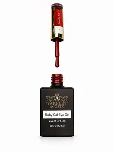 Yakelin Acosta Cat Eye RUBY Gel Polish -Magnetic  Nail Gel 15 ml