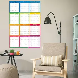 2026 Yearly Wall Calendar annual calendar 2026 2026 Yearly Wall Calendar&Planner with Thick Paper January 2026 - December 2026 X Large 34.7" x 22.8" 2026 Yearly Planner Yearly Wall Calendar