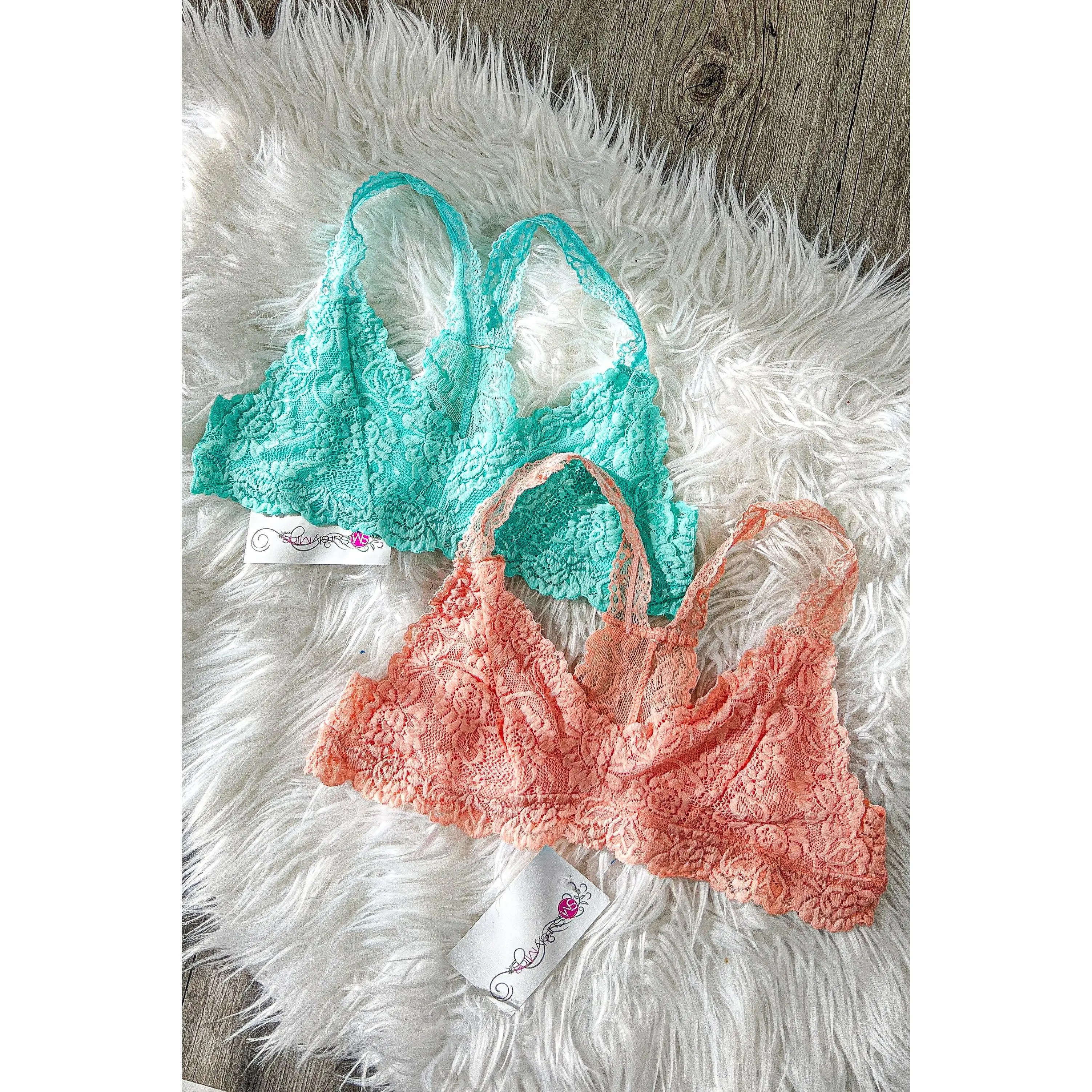 Lacexureous Gorgeous Lace Racerback Bralette