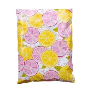 Pink Lemonade Poly Mailers Size 10x13 Shipping Bags