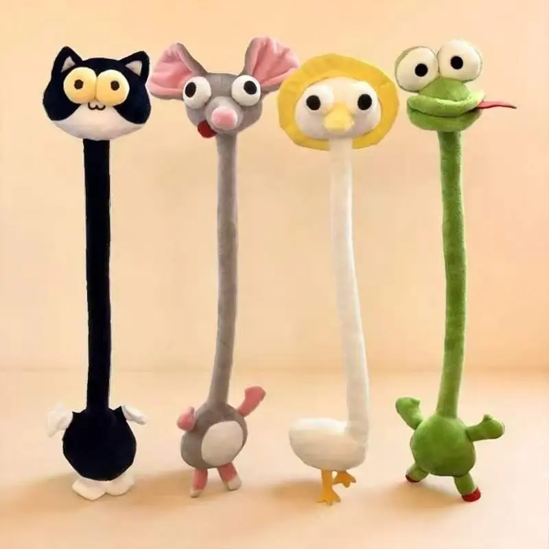 Novelty Long Neck Zodiac Plush Doll Soft Stuffed Toy for Prank & Decor Novelty Long Neck Zodiac Plush Doll Soft Stuffed Toy for Prank & Decor