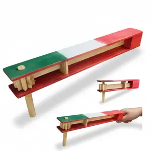 Mexican Wooden Noise Maker Ratchet Handcrafted Party Clapper for Party Celebrations