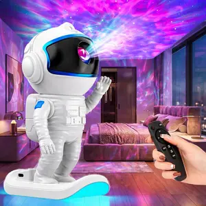 Galaxy Projector,  Adjustable Head Angle Nebula Ceiling Lamp with remote, Star Astronaut Projector Night Light with Timer and Remote for Bedroom, Kids Room, Christmas, and Birthday Gift