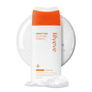 [lilyeve] GrowTurn 3D Volume Shampoo with Built-in Brush – For Thinning Hair & Fuller-Looking Volume, Hair loss, Gentle Scalp Care