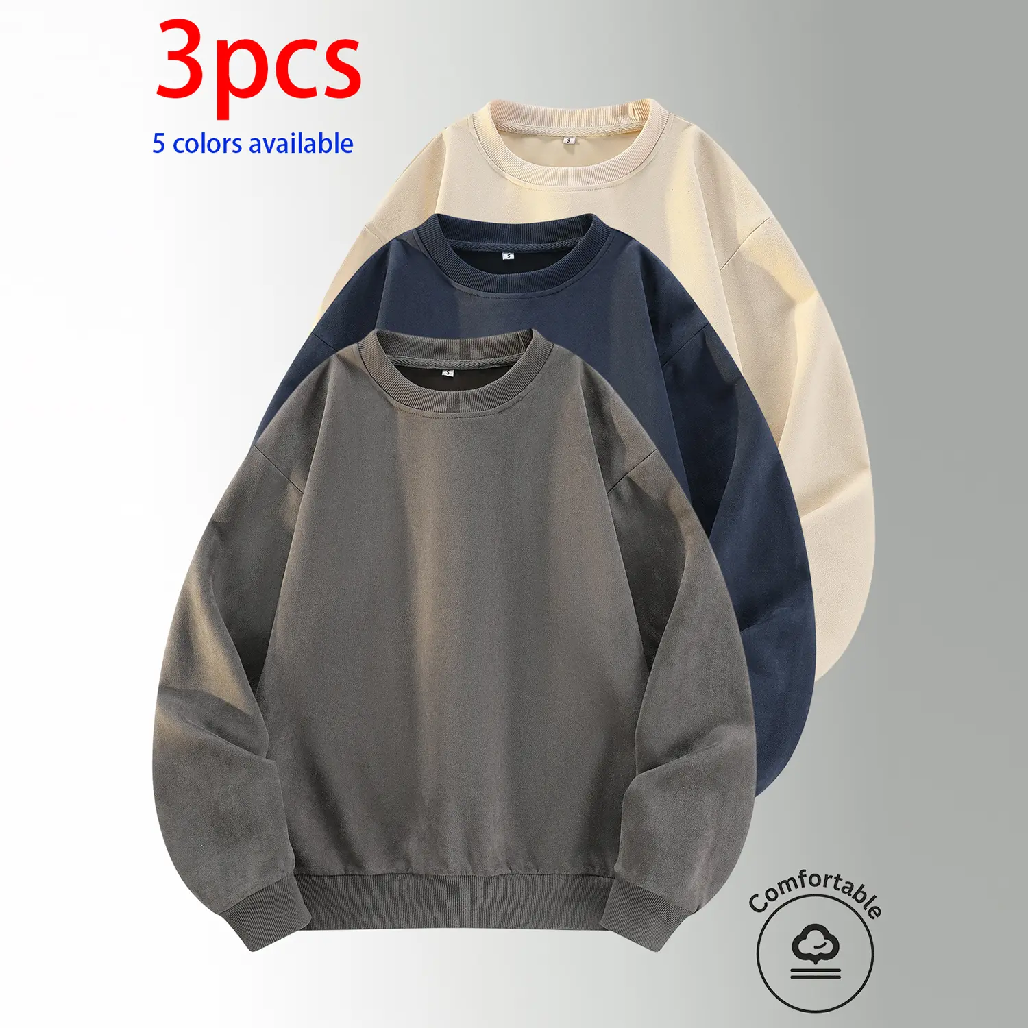 Dark gray + dark blue + apricot color
