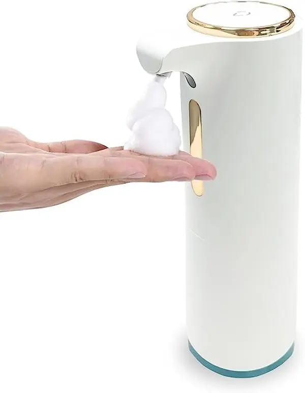 MARKABLE Rechargeable Automatic Soap Dispenser, Touchless Foaming Soap Dispenser with Adjust Volume, with Essential Oil Diffuser Function