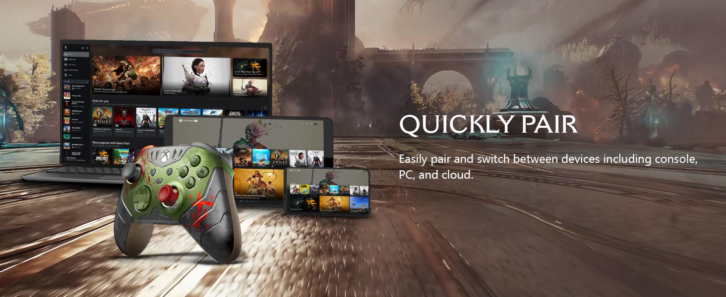 Xbox Wireless Controller DOOM The Dark Ages - Works with Xbox consoles • Windows PC • iOS & Android