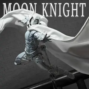 Kaiyodo Revoltech Yamaguchi No.178 Action Figure Moon Knight Set Garage Kit Mechanical Knight Action Figure Collect toys Gifts