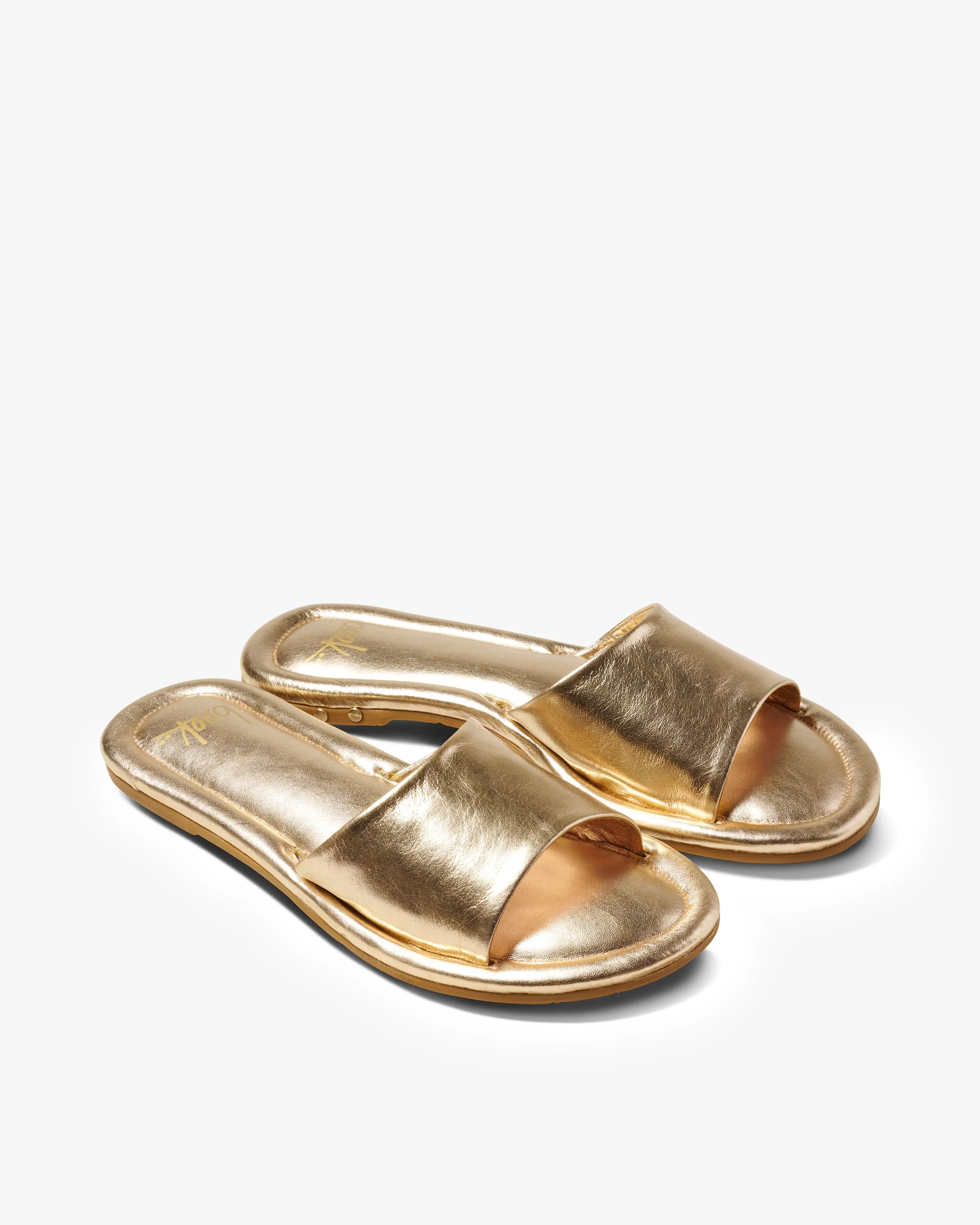 Beek SONGLARK Gold Women's Casual Slip-On Sandal