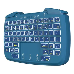 FUNDIAN X1 Bluetooth Game Controller Keyboard Mouse CookieRun Limited Edition, Remote Wireless Controller Compatible with Smartphone, Laptop, Tablet, PC, iPhone, iPad, Nvidia Shield TV, Chromecast with Google TV (Blue_CookieRun_Eng/Kor)