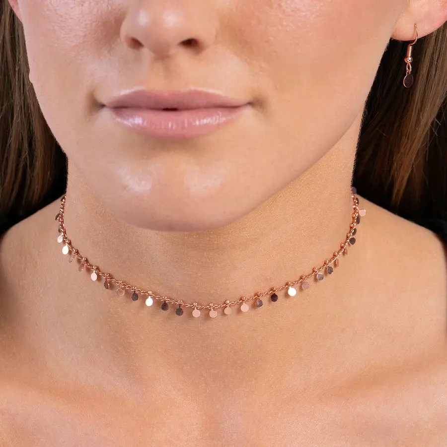 Spotlight Punk choker necklace