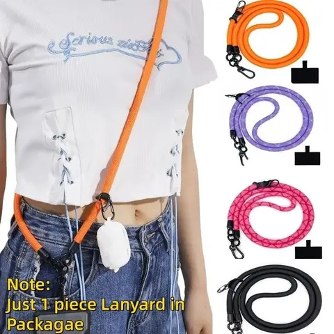 Fashion Multi-Purpose Creative Phone Lanyard, Upgrade Your Phone, Convenient Single-Hand Operation, Daily Carry Accessory, Mobile Phone Lanyard, Phone Accessories