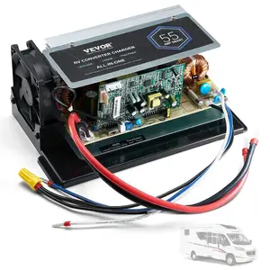 VEVOR WF-8955-AD-MBA Main Board Assembly, 55 Amp, Three-Stage RV Power Converter Replacement Unit, Compatible with Lithium Lead Acid Battery, Fit for WF-8955, Parallax 7145 7145 Series Converters