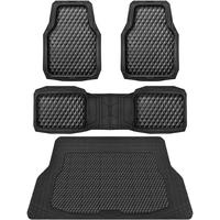 Black-Floor mats with Cargo liner Truck mats