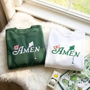 Embroidered Masters Augusta National Golf Course Sweatshirt, A Tradition Unlike Any Other Tee, Vintage Golf Fan Tee, Golfer Gift Apparel Pullover