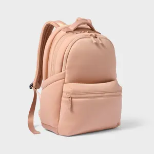 Teen Softside Backpack Faux Neoprene - All In Motion Mocha