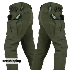 Men's tactical work pants suitable for all seasons, sporty style, woven fabric, durable zipper pocket, hiking, casual outdoor wearRAIMENTRY