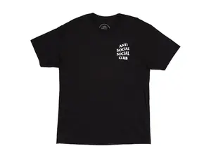 Anti Social Social Club Men's Logo 2 Tee Black, from StockX