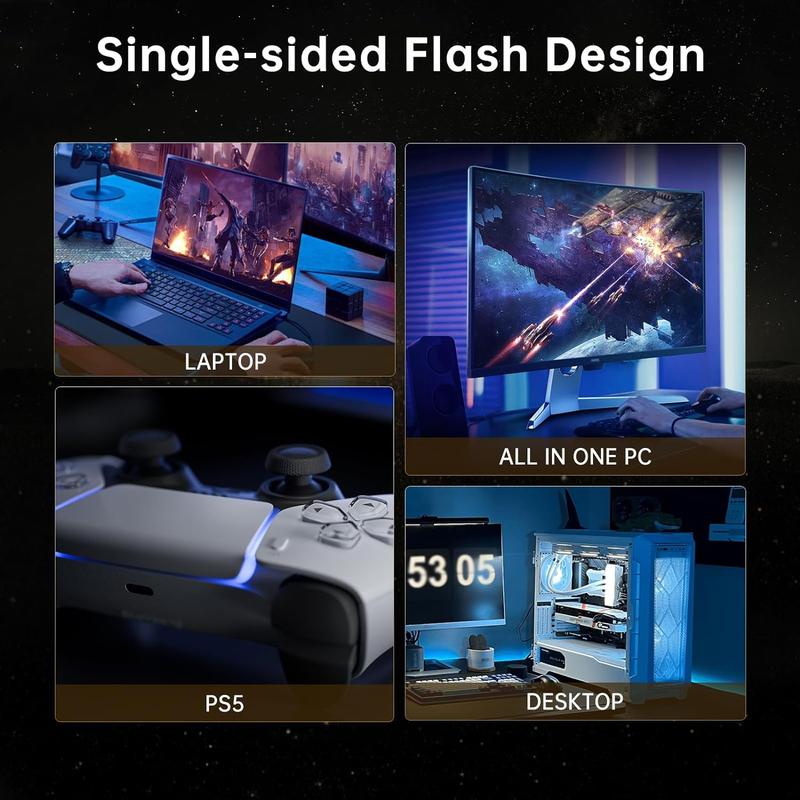 Fikwot FX991/FX910 (with Heatsink) M.2 SSD 1TB 2TB 4TB NVMe SSD M2 2280 PCIe Gen 4x4, Read Up to 7300MB/s, Internal Solid State Drive for PS5 Laptop Desktop 3D  NAND