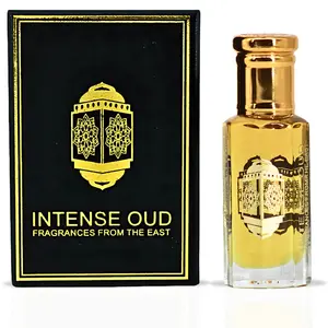 Rashid Al Layl Perfume Oil 12ML (0.40 OZ) With Black Gift Box By Intense Oud | A Romantic Blend Of Rose & Jasmine, Deepened By Vetiver & Patchouli.