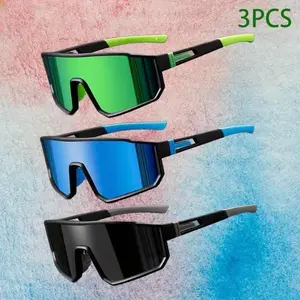 3-Pack Lightweight Non-Prescription Glasses for Boys & Girls – Durable Sporty Eyewear for Baseball, Motorcycling, Outdoor Play & Everyday Wear, Perfect Christmas or Father’s Day Gift