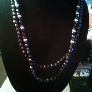 Beaded Necklace - Elegant Multi-Layered Design with Shimmering Beads for a Chic Look